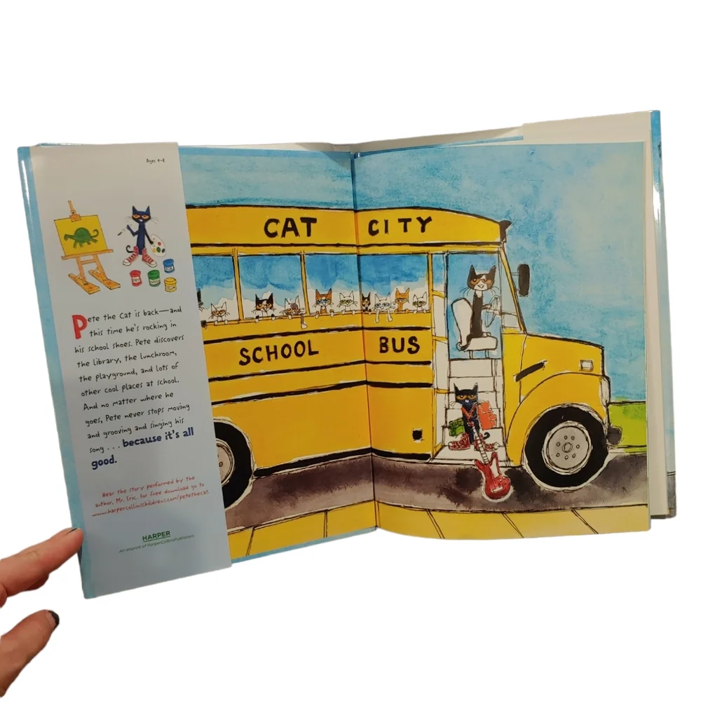 Pete the Cat Rocking in My School Shoes Book